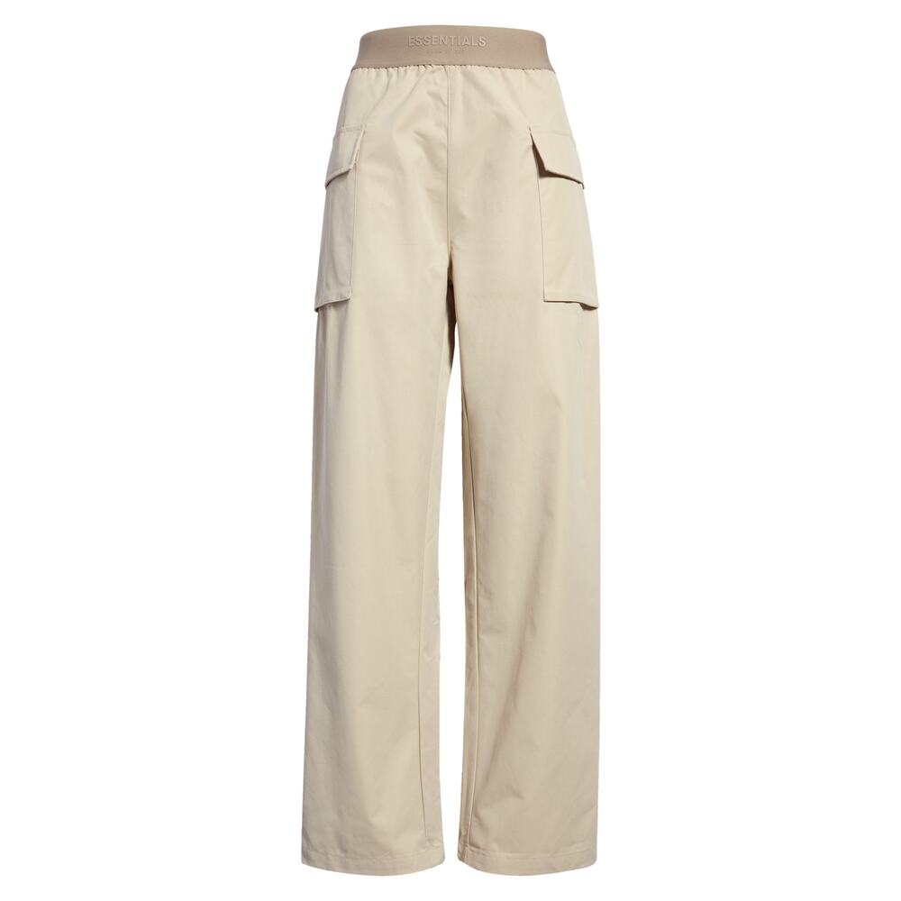 Fear Of God Straight-Leg Cotton-Blend Beige Essentials Cargo Pants Size XS